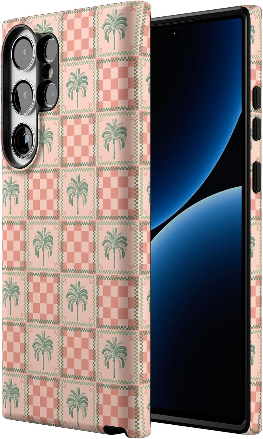 imageCasely Galaxy S23 Ultra Case Nantucket Cottage Blue Hydrangea Essential Slim DualLayer Protective DesignThe Social Club Palm Beach