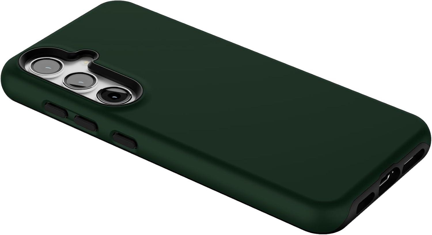 imageCasely Galaxy S24 Case Tuscan Tiles Dolce Vita Essential Slim DualLayer Protective DesignThe Boyfriend Collection Forest Green