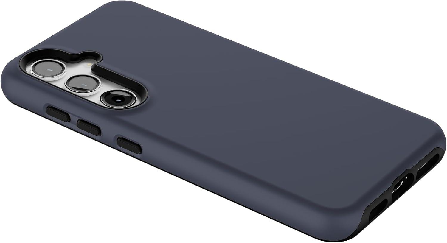 imageCasely Galaxy S24 Case Tuscan Tiles Dolce Vita Essential Slim DualLayer Protective DesignThe Boyfriend Collection Slate Blue