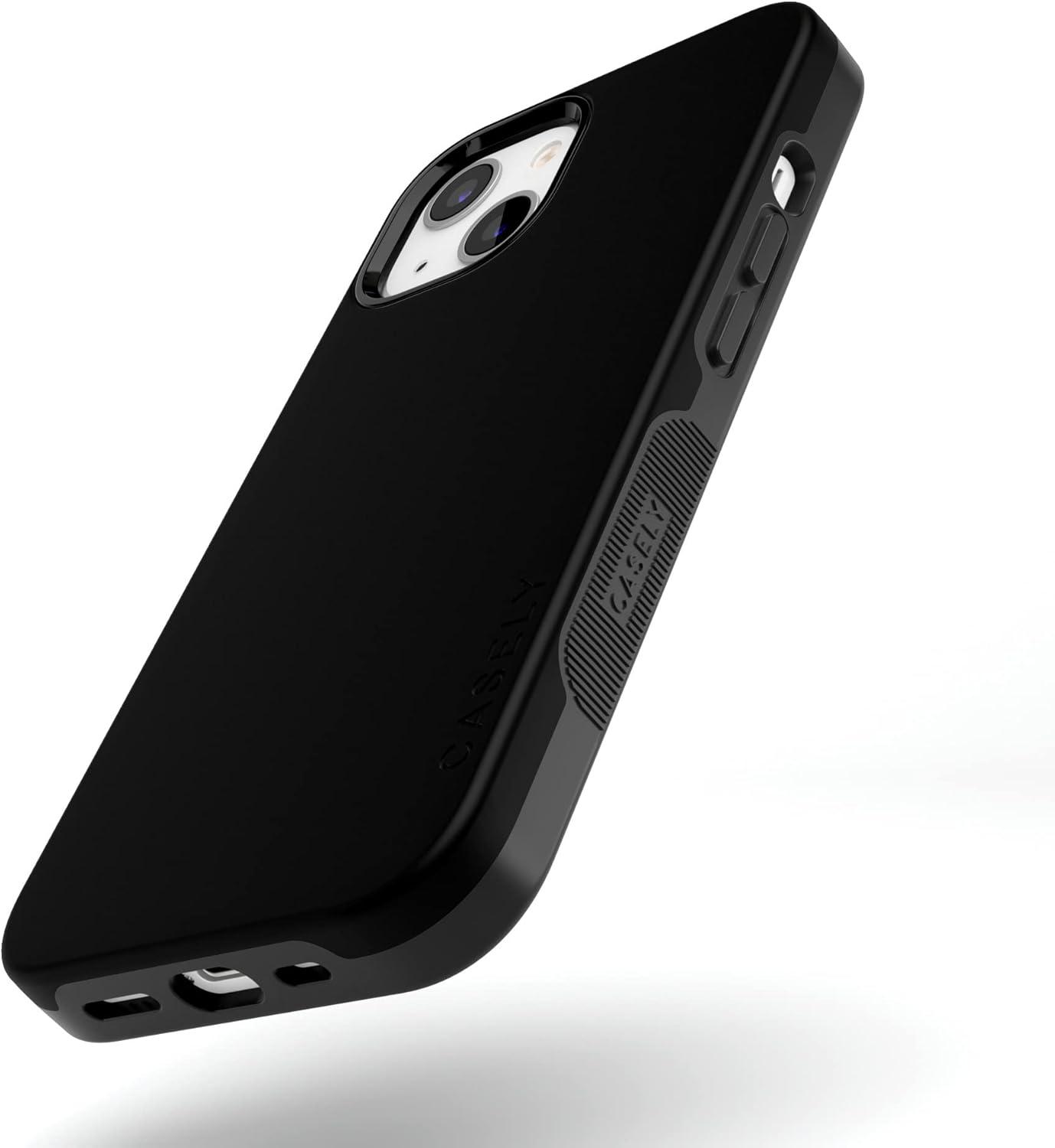 imageCasely iPhone 15 Plus Case Outside The Lines Crayola Marker Case Bold Compatible with MagSafeBlack on Black