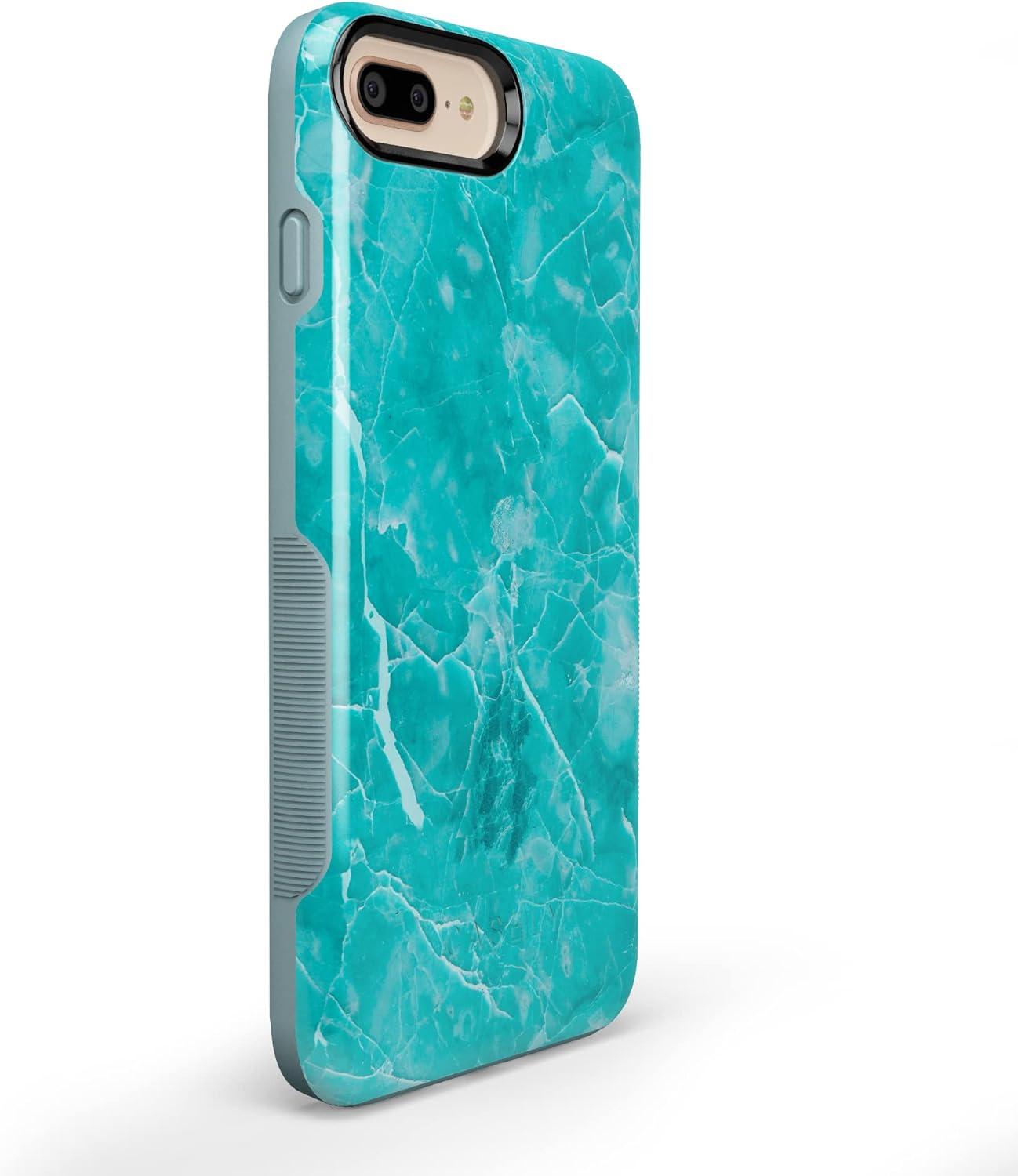 imageCasely iPhone 678 Plus Case Make Your Mark Crayola Paint CaseBeautiful Teal Blue Seaglass
