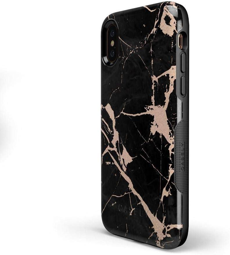 imageCasely iPhone 678 Plus Case Make Your Mark Crayola Paint CaseCracked Rose Gold Black Marble