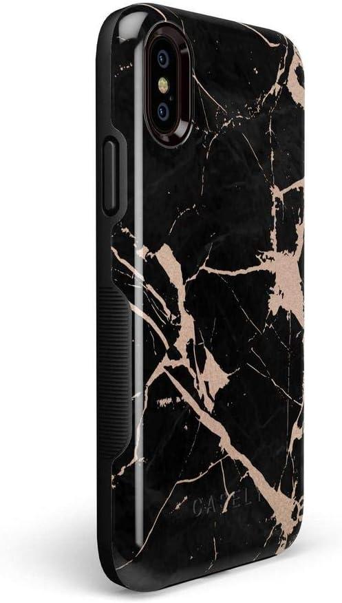 imageCasely iPhone 678 Plus Case Make Your Mark Crayola Paint CaseCracked Rose Gold Black Marble