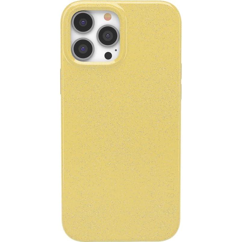 imageCasely Case Compatible with iPhone 14 Pro Max  Early Riser  Yellow Pastel Shimmer  Classic Ultra Slim Design  Compatible with MagSafe