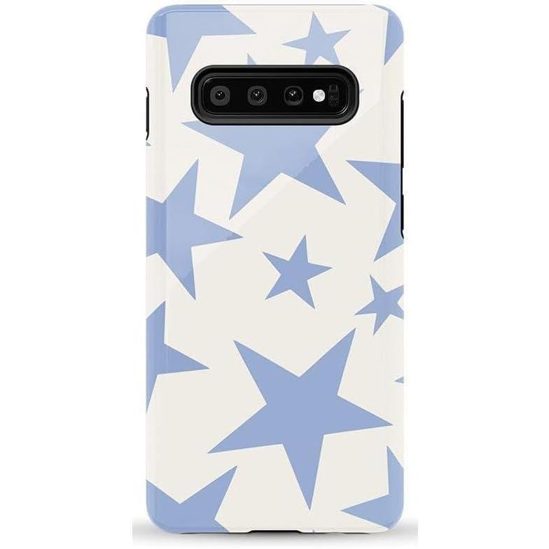 imageCasely Galaxy S10 Plus Case  Thats Amore  Valentines  Essential Slim DualLayer Protective DesignStars Align  Blue  White Stars