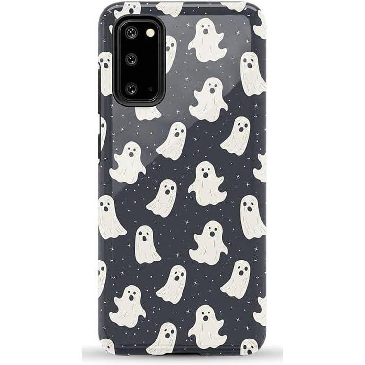 imageCasely Galaxy S20 Case  Be Mine  Tiny Hearts  Essential Slim DualLayer Protective DesignAll Boos No Bite  Friendly Ghost
