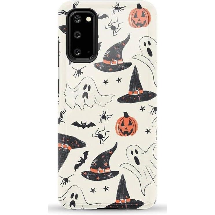 imageCasely Galaxy S20 Case Be Mine Tiny Hearts Essential Slim DualLayer Protective DesignFeeling Witchy Haunted Halloween