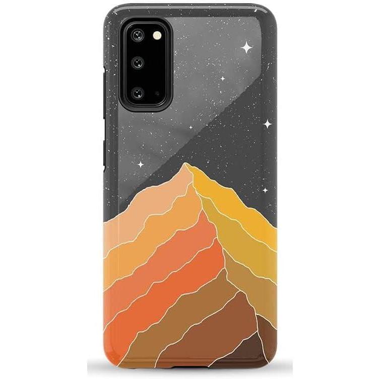 imageCasely Galaxy S20 Case  Be Mine  Tiny Hearts  Essential Slim DualLayer Protective DesignNight Skies  Mountain Starlight