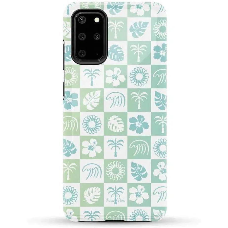 imageCasely Galaxy S20 Case  Be Mine  Tiny Hearts  Essential Slim DualLayer Protective DesignPura Vida  Coastal Checkers