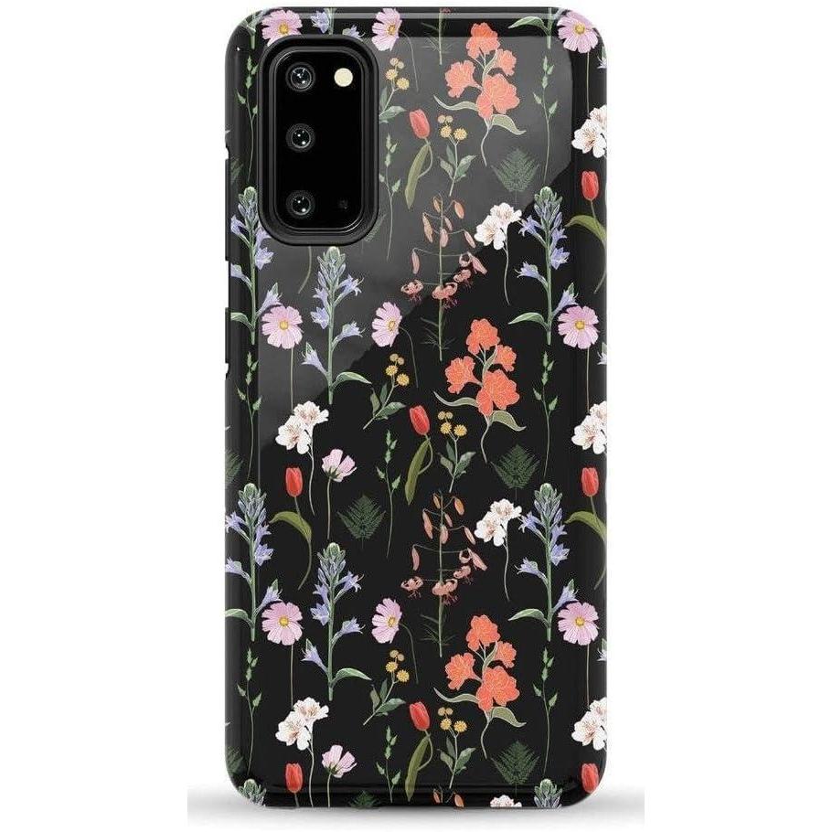 imageCasely Galaxy S20 Case  Be Mine  Tiny Hearts  Essential Slim DualLayer Protective DesignSecret Garden  Mixed Floral
