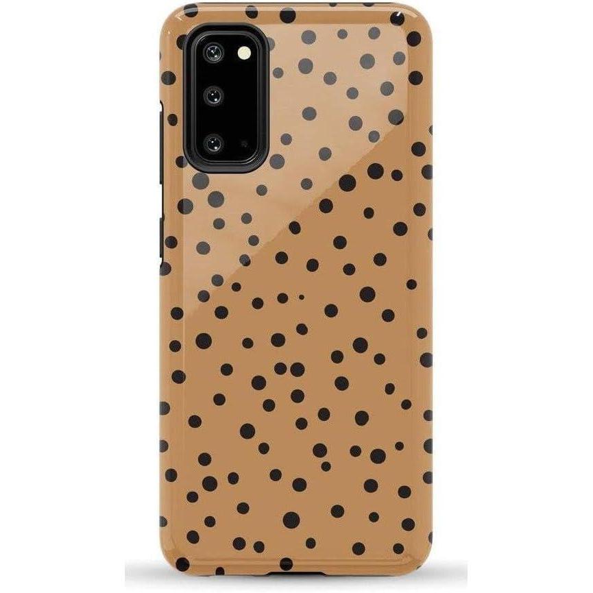imageCasely Galaxy S20 Case  Be Mine  Tiny Hearts  Essential Slim DualLayer Protective DesignSpot On  Dotted Animal Print