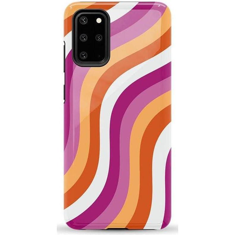 imageCasely Galaxy S20 Plus Case Current Mood Cow Print Essential Slim DualLayer Protective DesignAll for Love Pride