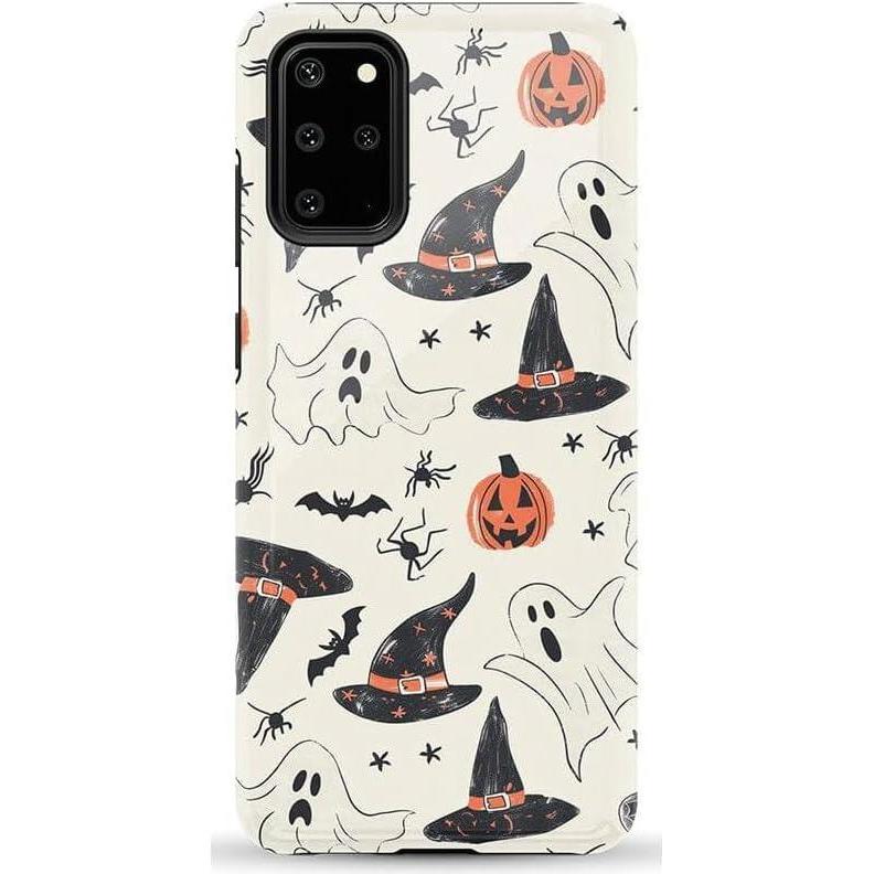 imageCasely Galaxy S20 Plus Case  Current Mood  Cow Print  Essential Slim DualLayer Protective DesignFeeling Witchy  Haunted Halloween