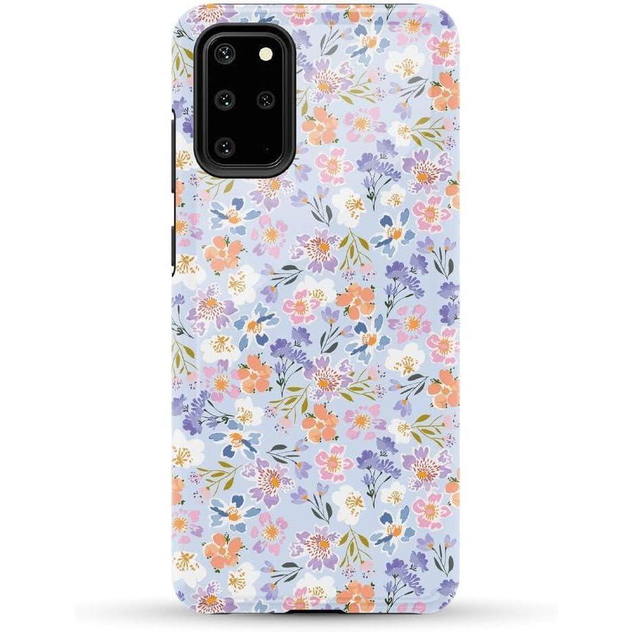 imageCasely Galaxy S20 Plus Case  Current Mood  Cow Print  Essential Slim DualLayer Protective DesignPoppy Meadows  Pastel Floral