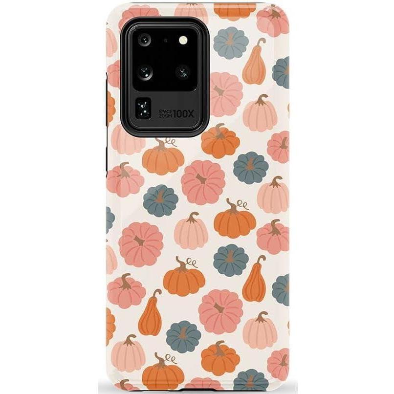 imageCasely Galaxy S20 Ultra Case  Romance Novel  Moody Floral  Essential Slim DualLayer Protective DesignOh My Gourd  Pumpkin Patch