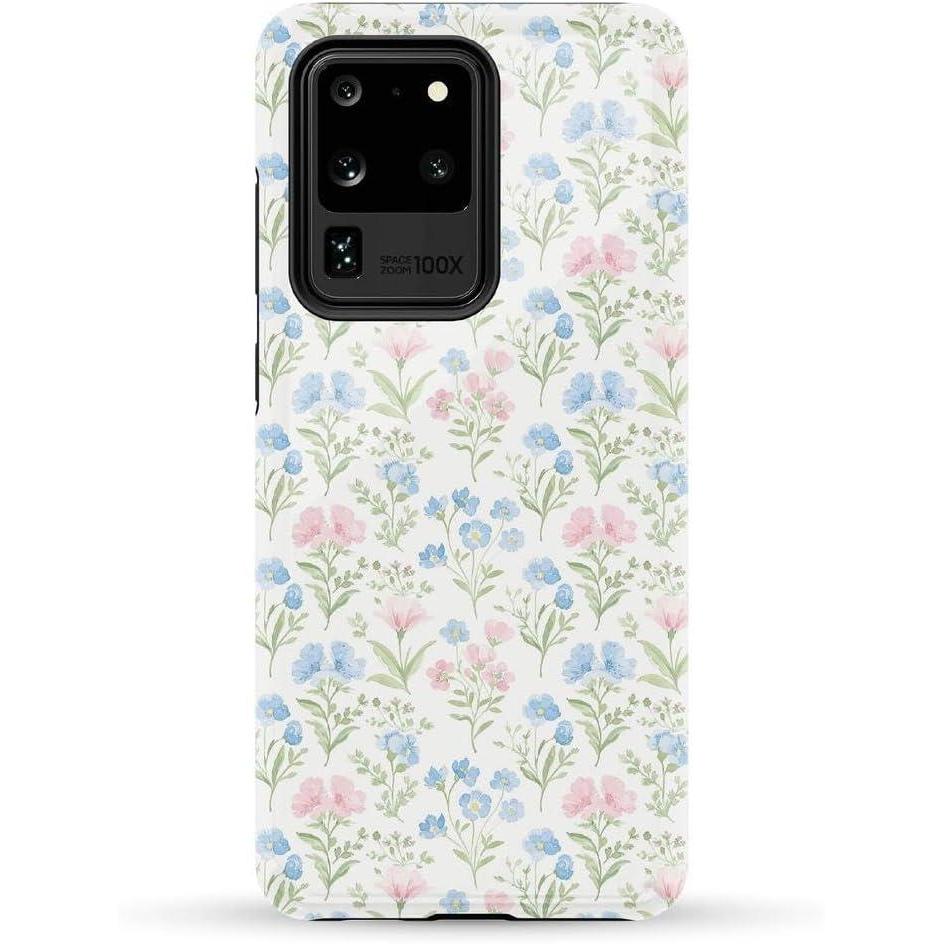 imageCasely Galaxy S20 Ultra Case  Romance Novel  Moody Floral  Essential Slim DualLayer Protective DesignPastel Garden  Sunday Best