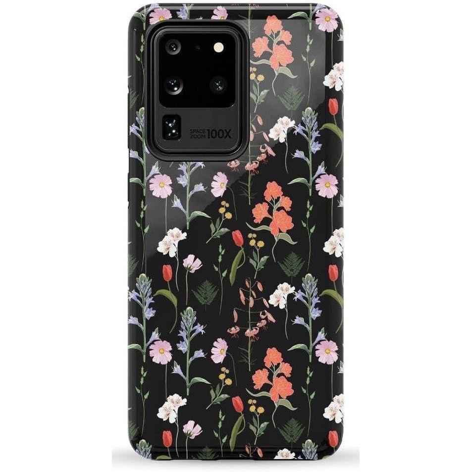 imageCasely Galaxy S20 Ultra Case  Romance Novel  Moody Floral  Essential Slim DualLayer Protective DesignSecret Garden  Mixed Floral