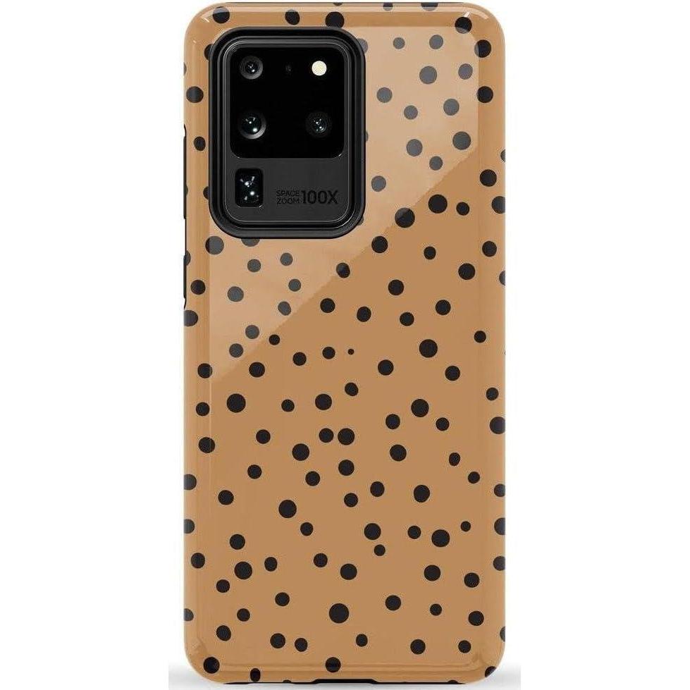 imageCasely Galaxy S20 Ultra Case  Romance Novel  Moody Floral  Essential Slim DualLayer Protective DesignSpot On  Dotted Animal Print