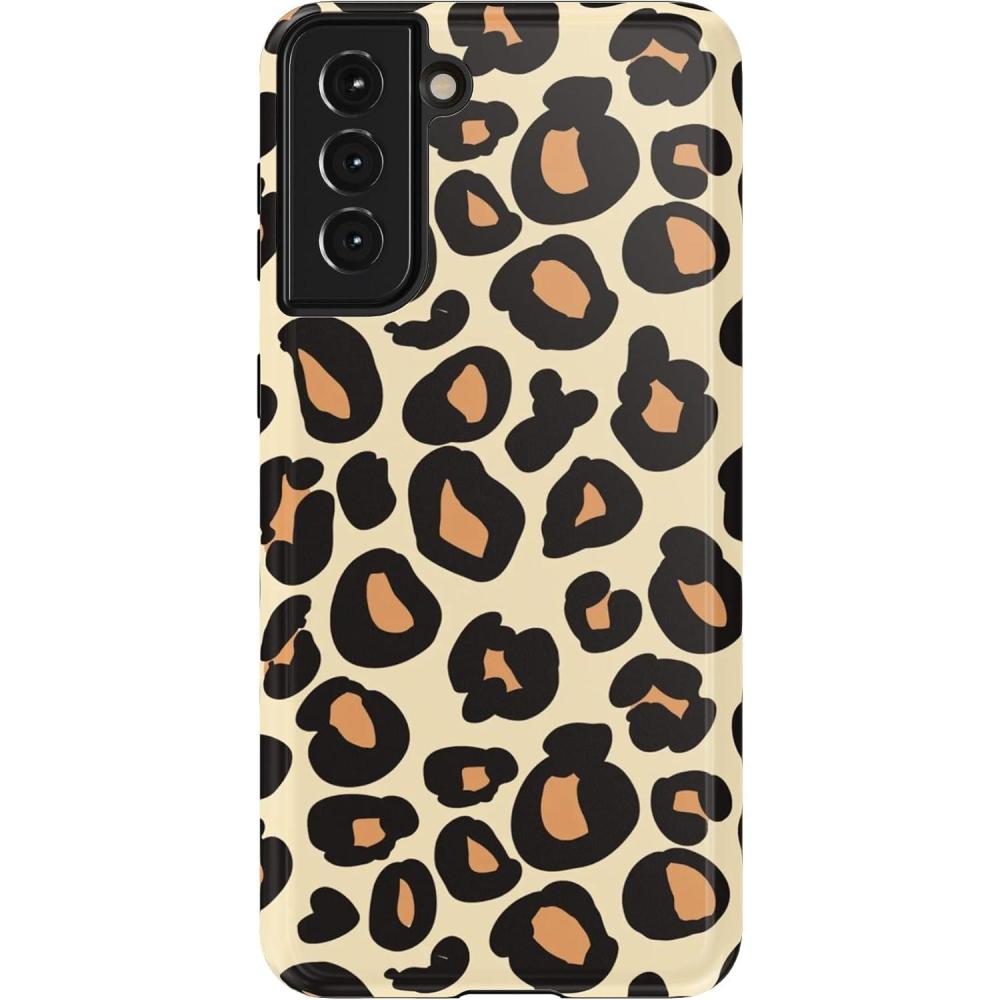imageCasely Galaxy S21 Case  Current Mood  Cow PrintInto the Wild  Leopard Print