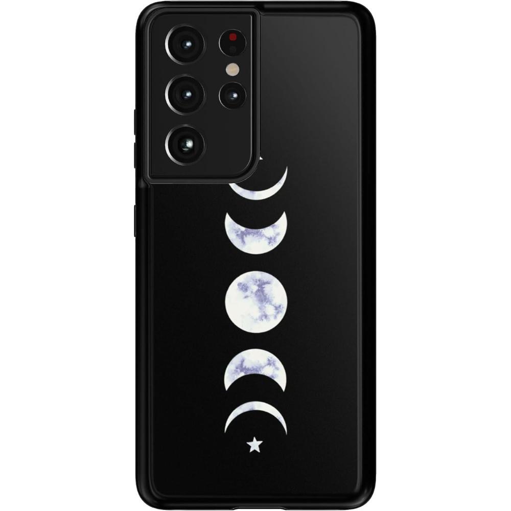 imageCasely Galaxy S21 Ultra Case  Amalfi Aperitivo  Dolce Vita  Essential Slim DualLayer Protective DesignIts Just a Phase  Marble Moon