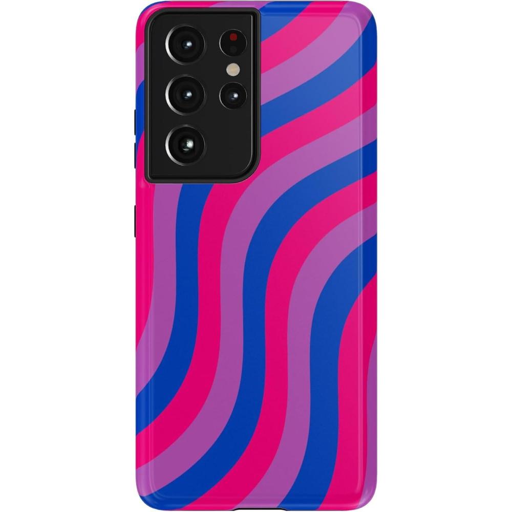 imageCasely Galaxy S21 Ultra Case  Amalfi Aperitivo  Dolce Vita  Essential Slim DualLayer Protective DesignLove Wins  Pride