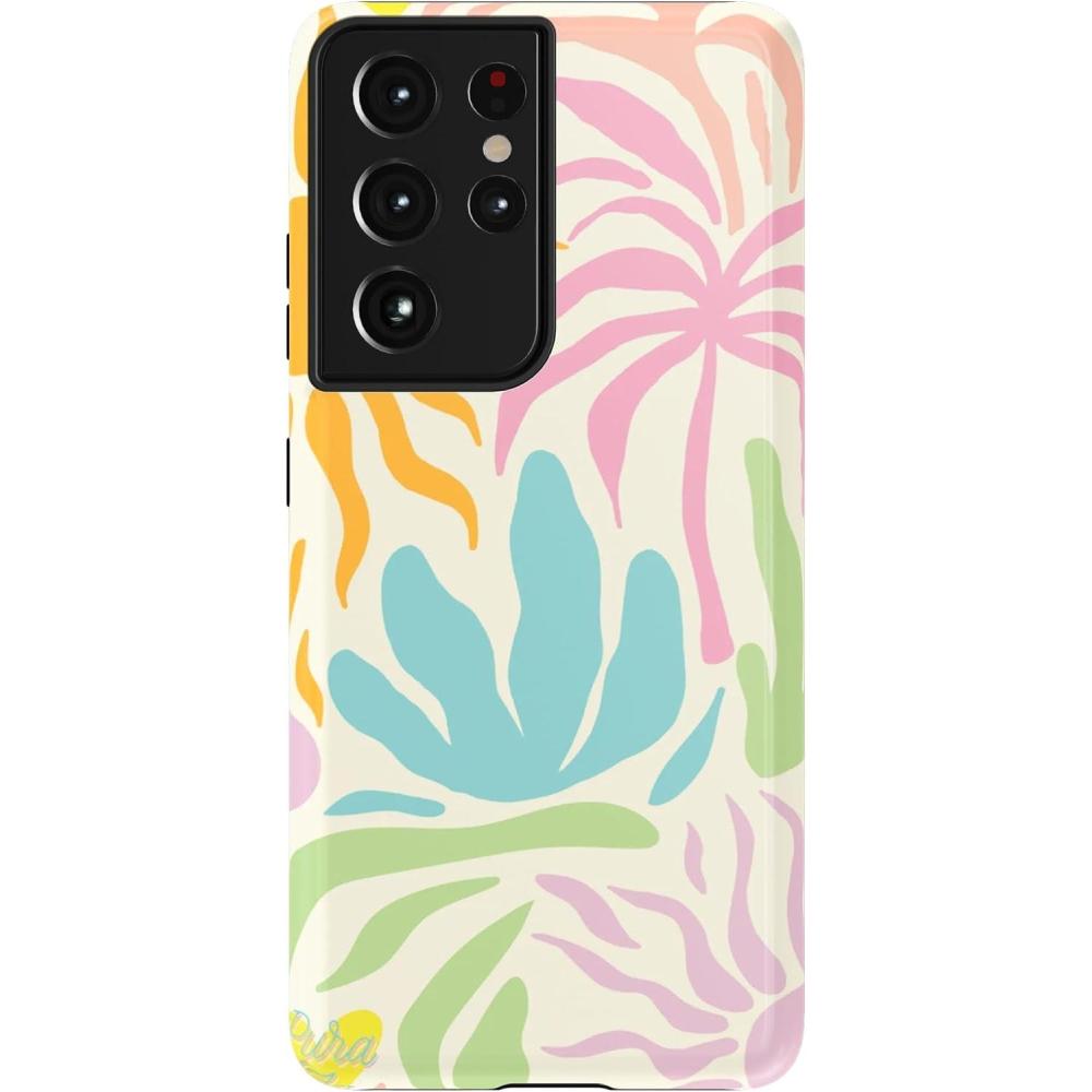 imageCasely Galaxy S21 Ultra Case  Amalfi Aperitivo  Dolce Vita  Essential Slim DualLayer Protective DesignPura Vida  Oasis