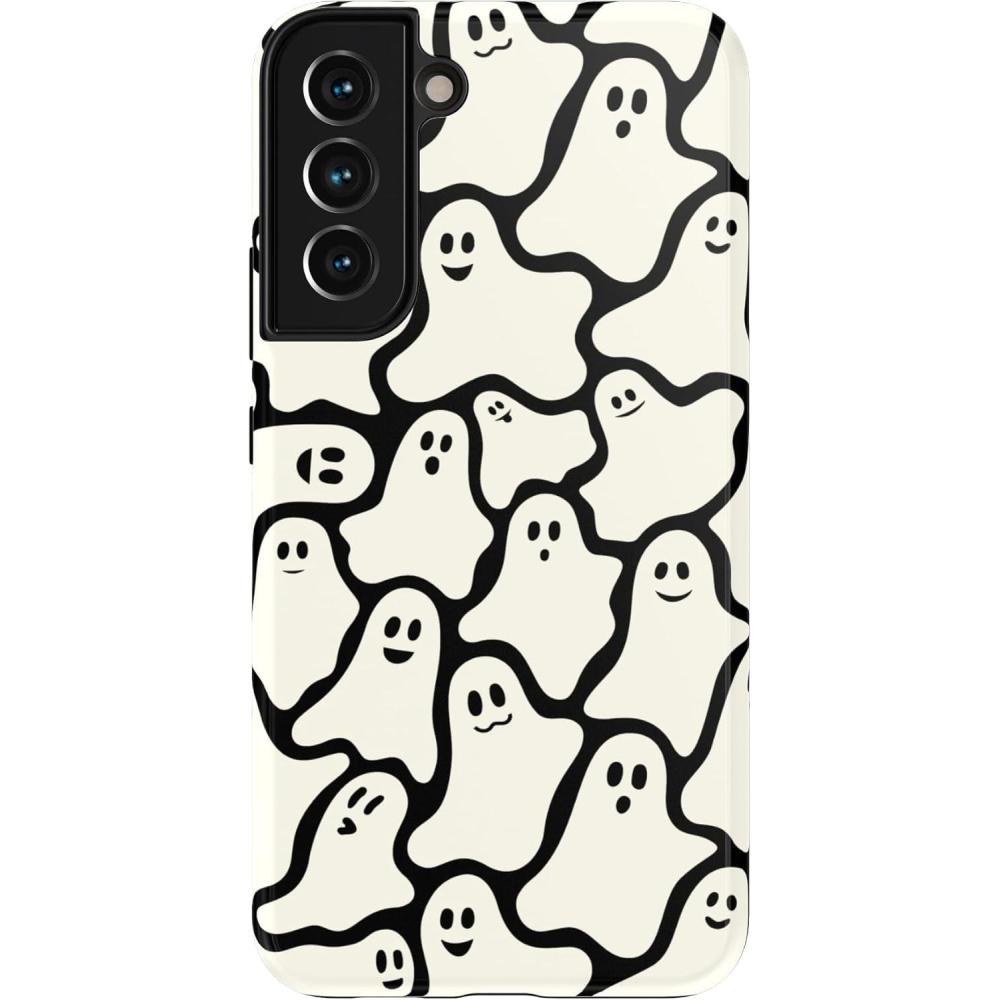imageCasely Galaxy S22 Case  Lucky You  Shamrock  Essential Slim DualLayer Protective Case DesignDont Ghost Me  Halloween