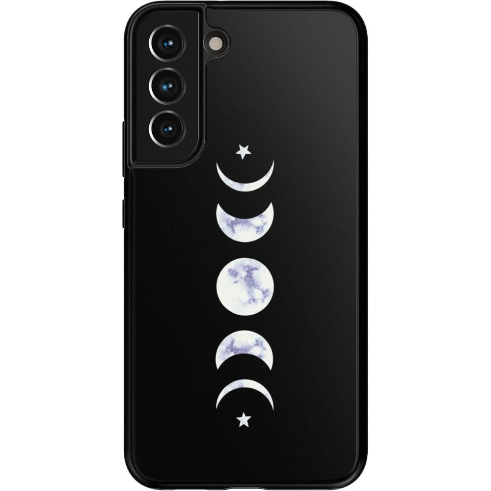 imageCasely Galaxy S22 Case  Lucky You  Shamrock  Essential Slim DualLayer Protective Case DesignIts Just a Phase  Marble Moon