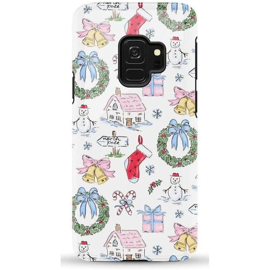 imageCasely Galaxy S22 Plus Case  Dashing Doxies  Dachshund Dog CaseChristmas Morning  Vintage Cartoon