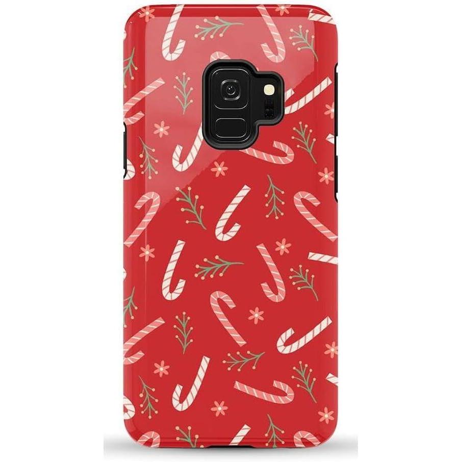 imageCasely Galaxy S22 Plus Case  Dashing Doxies  Dachshund Dog CasePeppermint Kiss  Candy Cane