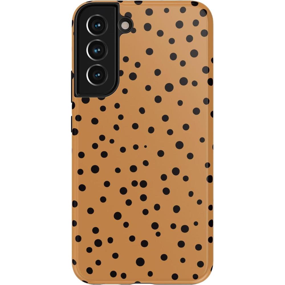 imageCasely Galaxy S22 Plus Case  Fit Check  Neutral Checkerboard EssentialSpot On  Dotted Animal Print