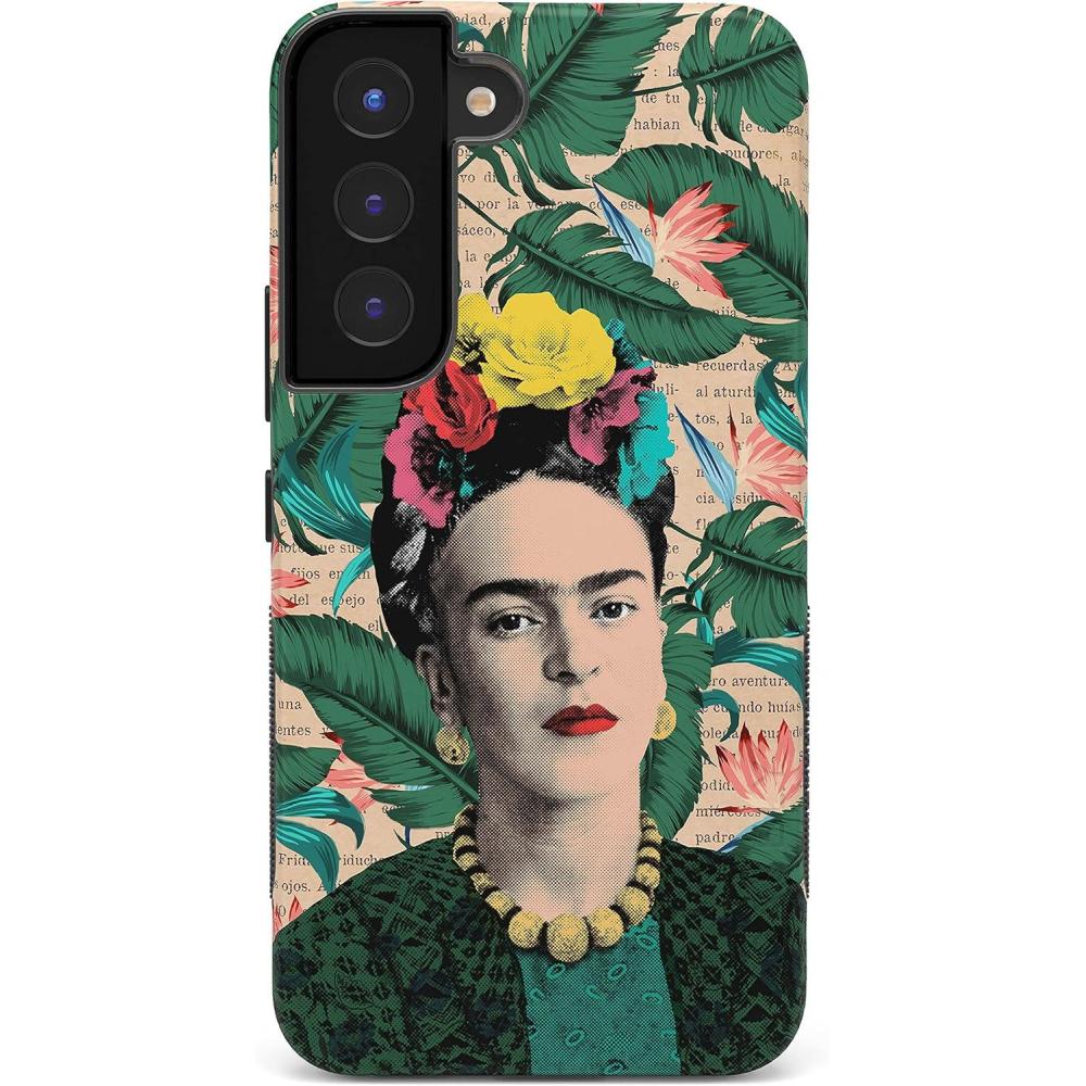 imageCasely Galaxy S22 Plus Case  Tie Dying Over You Purple Marble CaseFrida Kahlo  Find Your Muse  Portrait Floral