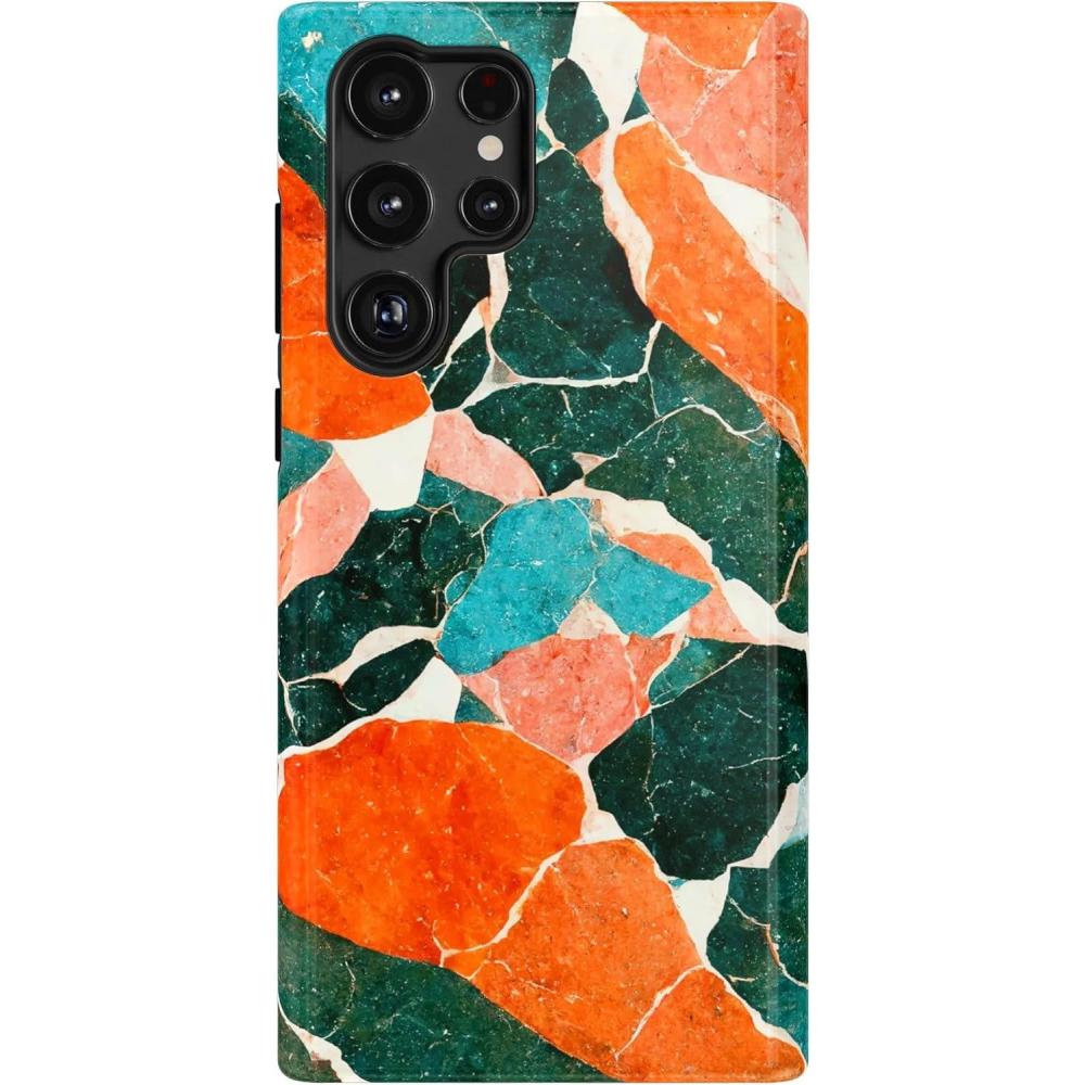 imageCasely Galaxy S22 Ultra Case  Stars Align  Blue amp White Stars  Essential Slim DualLayer Protective DesignOf Quartz  Sculpted Marble