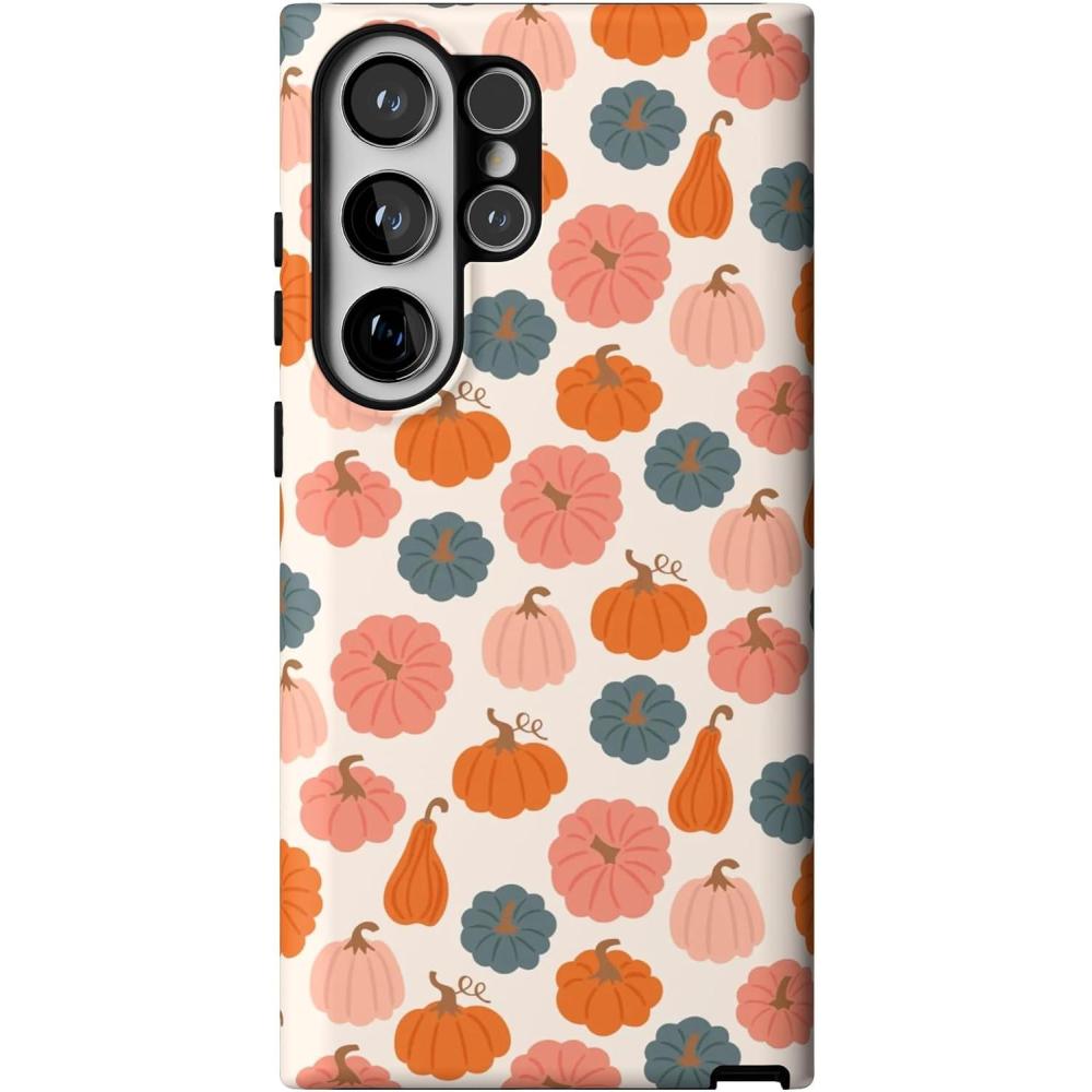 imageCasely Galaxy S23 Ultra Case  Nantucket Cottage  Blue Hydrangea  Essential Slim DualLayer Protective DesignOh My Gourd  Pumpkin Patch