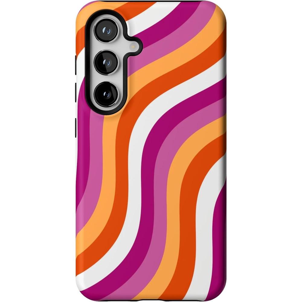 imageCasely Galaxy S24 Case  Tuscan Tiles  Dolce Vita  Essential Slim DualLayer Protective DesignAll for Love  Pride