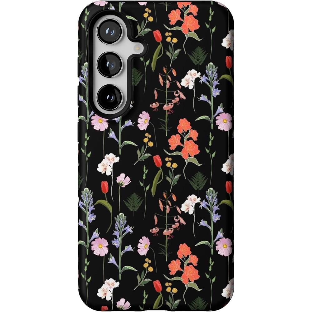 imageCasely Galaxy S24 Case  Tuscan Tiles  Dolce Vita  Essential Slim DualLayer Protective DesignSecret Garden  Mixed Floral