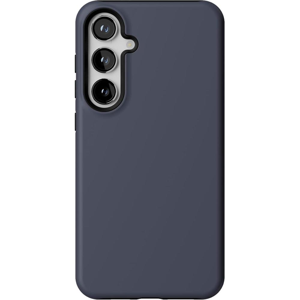 imageCasely Galaxy S24 Plus Case  Poppy Meadows  Pastel Floral  Essential Slim DualLayer Protective DesignThe Boyfriend Collection  Slate Blue