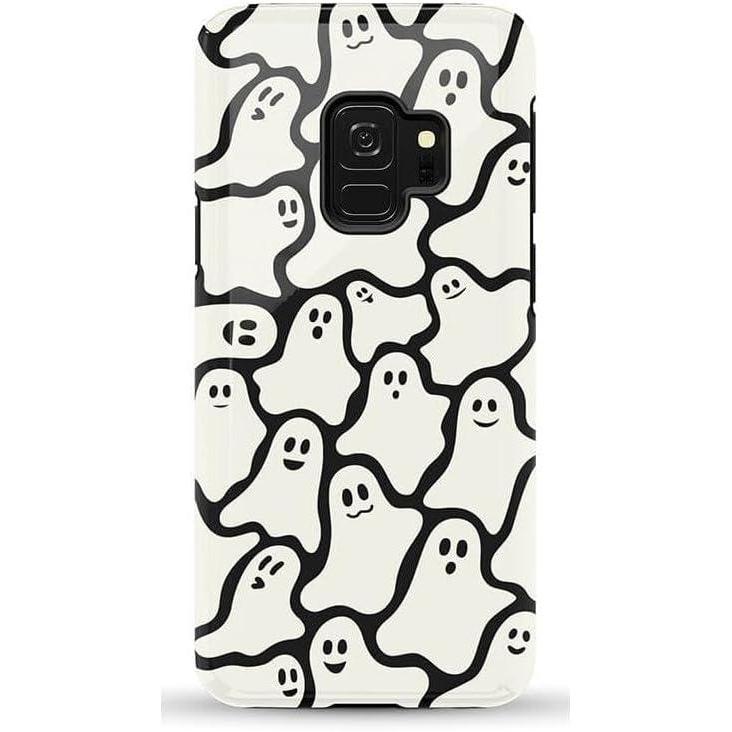 imageCasely Galaxy S9 Case  Be Mine  Tiny Hearts  Essential Slim DualLayer Protective DesignDont Ghost Me  Halloween