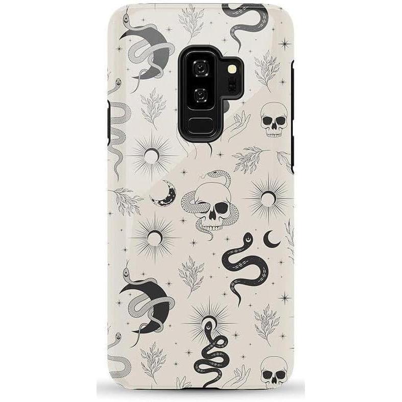 imageCasely Galaxy S9 Plus Case  Midnight Web  Spider Web  Essential Slim DualLayer Protective DesignNo Further Explanation  Snakes  Skulls