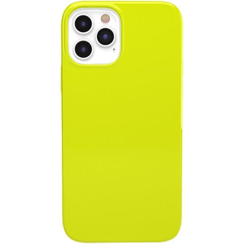 imageCasely iPhone 1212 Pro Case  Chartreuse Days  Solid Neon Yellow Case
