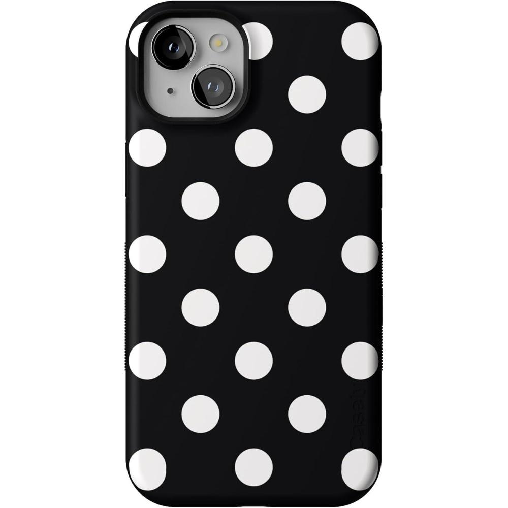 imageCasely iPhone 15 Plus Case  Outside The Lines Crayola Marker Case  Bold Compatible with MagSafePolka Dots  High Contrast
