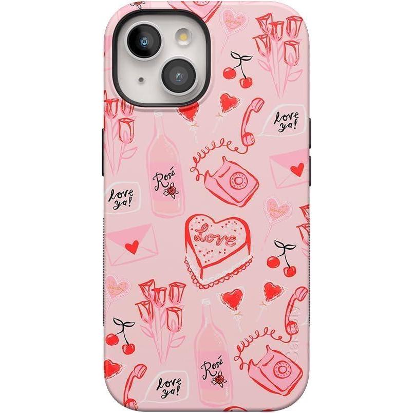 imageCasely iPhone 15 Plus Case  Outside The Lines Crayola Marker Case  Bold Compatible with MagSafeThats Amore  Valentines