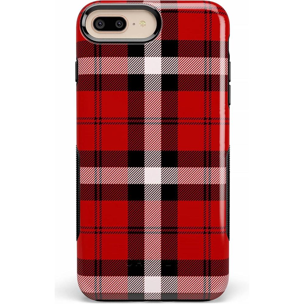 imageCasely iPhone 678 Plus Case  Make Your Mark  Crayola Paint CaseAs if Red Plaid
