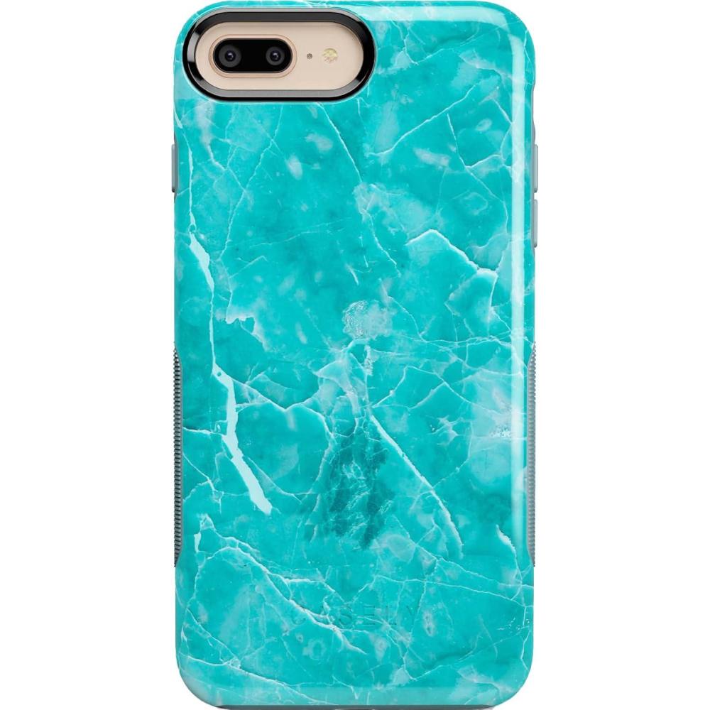imageCasely iPhone 678 Plus Case Make Your Mark Crayola Paint CaseBeautiful Teal Blue Seaglass
