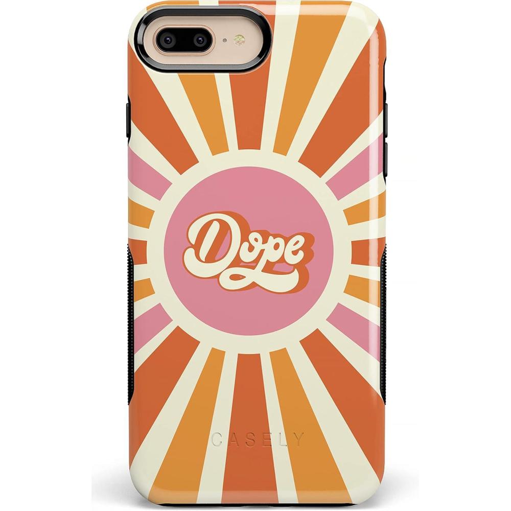 imageCasely iPhone 678 Plus Case Make Your Mark Crayola Paint CaseYoure Dope Retro Colorblock