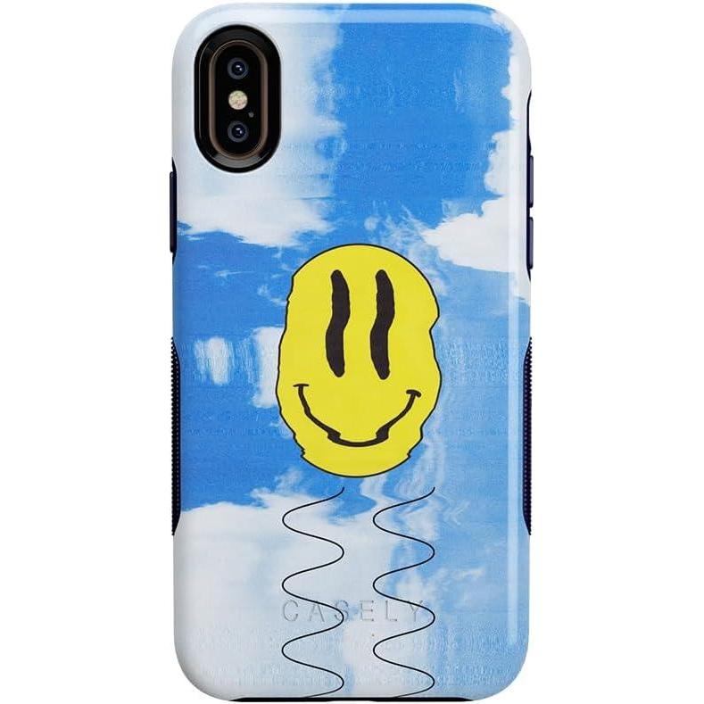 imageCasely iPhone Xs Max Case  Make Your Mark  Crayola Paint CaseOn Cloud Nine  Glitch Smiley Face