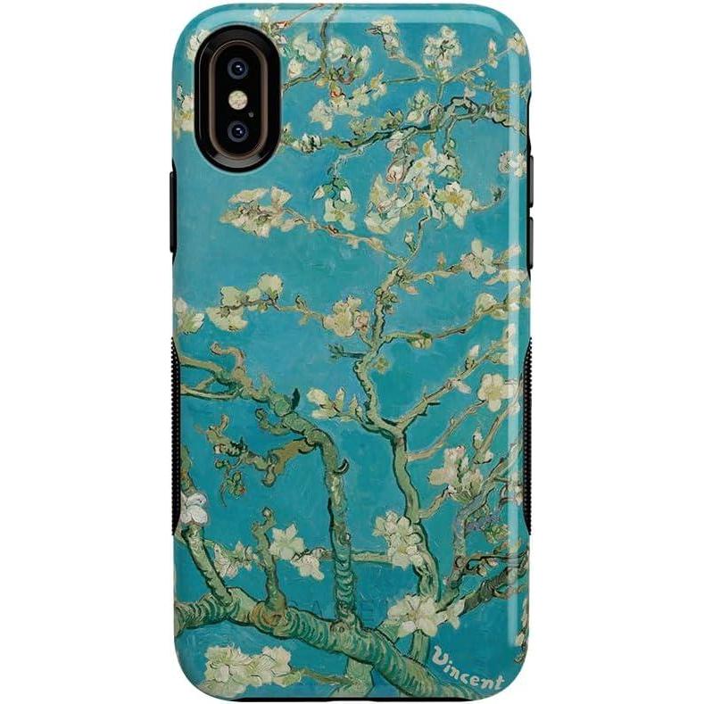 imageCasely iPhone Xs Max Case  Make Your Mark  Crayola Paint CaseVan Gogh  Blue Awakening  Almond Blossom