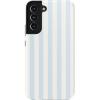 imageCasely Galaxy S22 Case  Lucky You  Shamrock  Essential Slim DualLayer Protective Case DesignBlue Stripes  Sunday Best