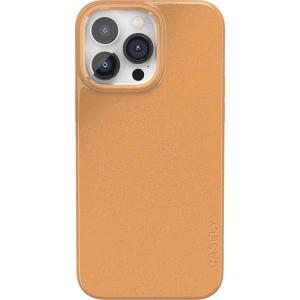 Casely Case Compatible with iPhone 14 Pro Max | Morning Glow | Orange Pastel Shimmer | Classic Ultra Slim Design | Compatible with MagSafe