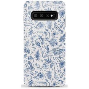 Casely Galaxy S10 Plus Case | That’s Amore | Valentine’s | Essential Slim Dual-Layer Protective Design(Hop & Bloom | Bunny Toile)